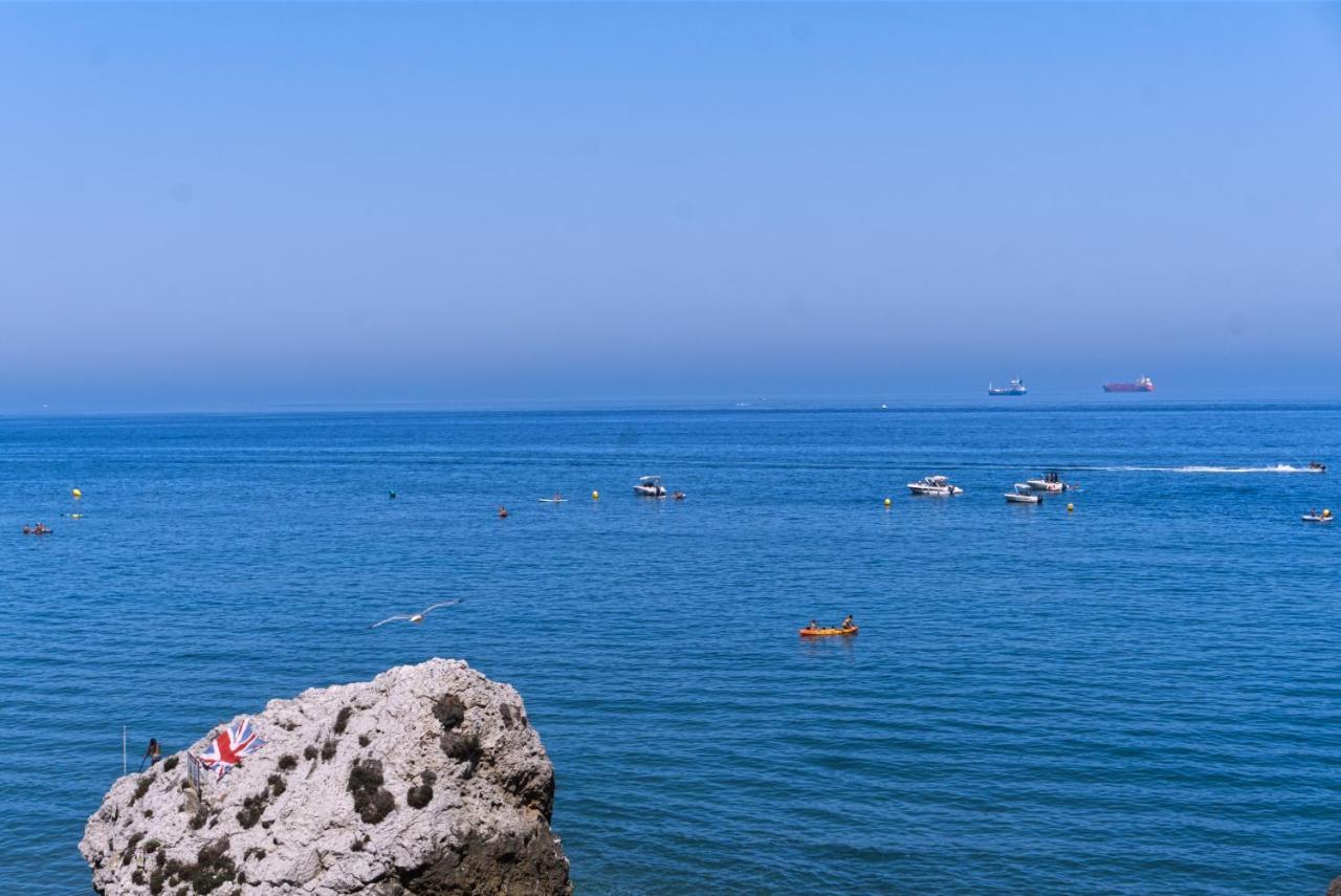 Spectacular Beachfront Duplex On The Mediterranean - Caleta, Catalan Bay Gibraltar Eksteriør billede